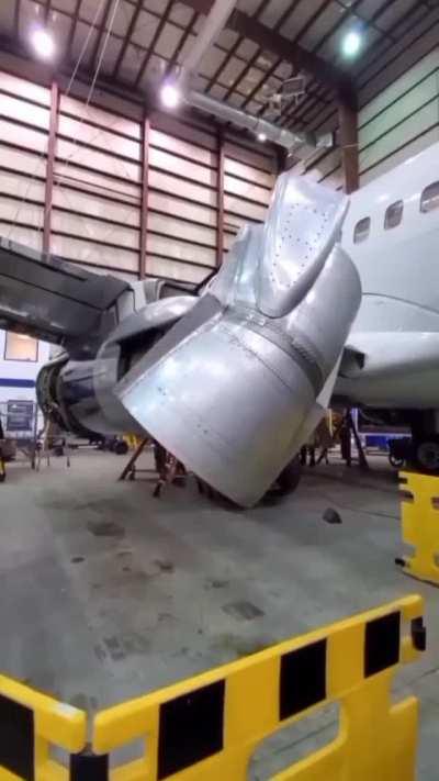 Boeing 737 Reverse Thrust