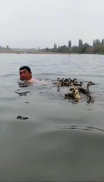 Dad... wait up for us