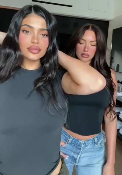 With Kylie Jenner