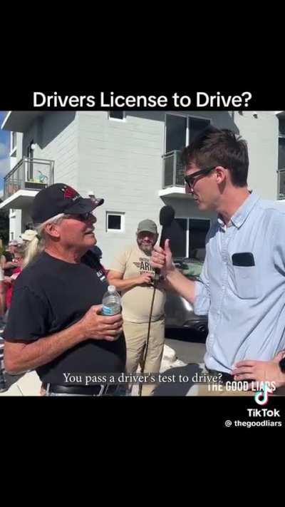 Dude did way too many drugs or something…