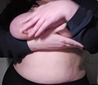 Can't sleep, tits are out!!