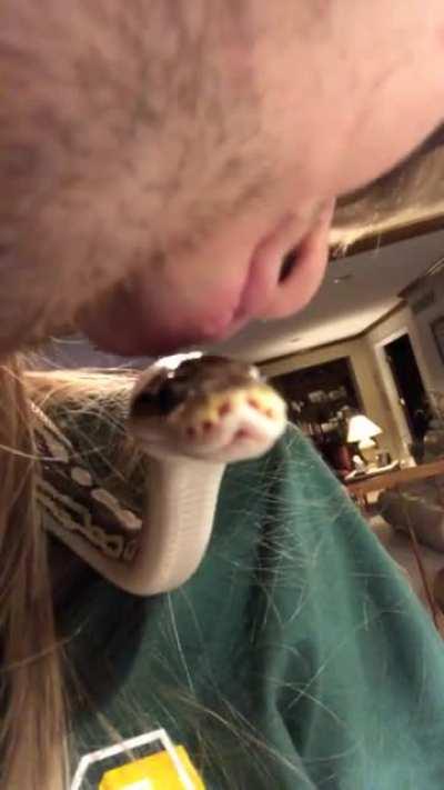 He’s a good boy, Bront