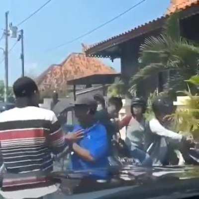 Never bring a hat in a helmet fight