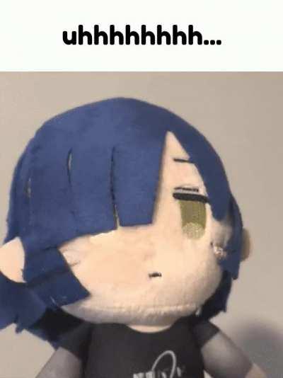 when people see me making new plushie gifs (OC)