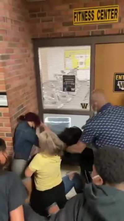 Fight at my old highschool broke out this morning…