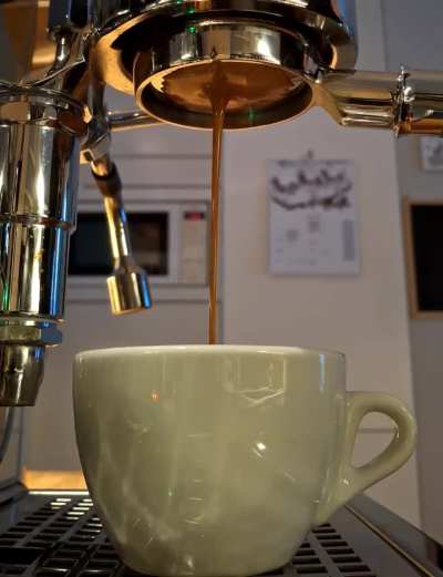 My first naked portafilter