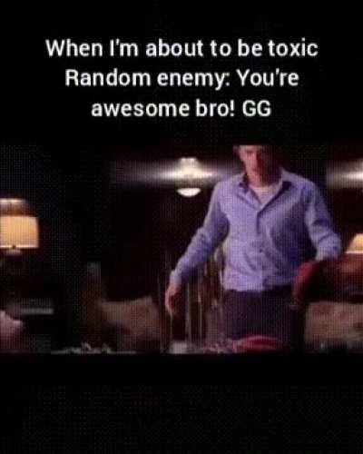 When you play online...