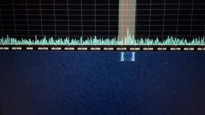 Found this at 454.073.300 MHZ