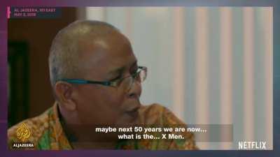 Why is he laughing?!