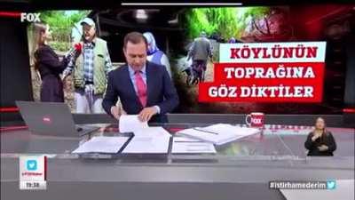 Fox TV sunucusu Selçuk Tepeli, canlı yayında verilen çiftçi haberinden sonra çileden çıktı