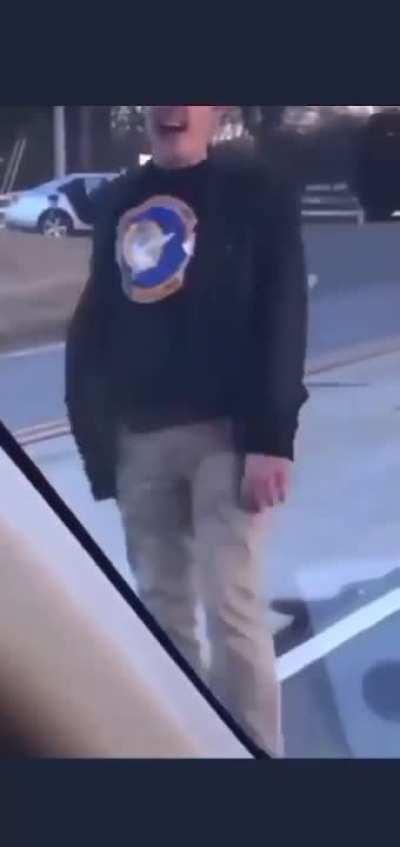 Suicide by cop? Crazed man gets full mag drop from police