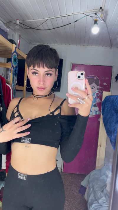 Spandex so tight it's see through