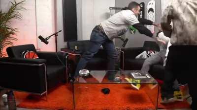 Caught that two piece for running his mouth