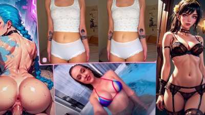 After 7 days rest, now spending 18 hours gooning and unloading to everything at once 😵‍💫🥵🤤🤍🩷💚💛💜💙🩵🧡❤️ bikinis, tikt0k PMVs, jinx, L1na be1fiore vids, and cum countdown sounds on 55” ultrawide, laptop, and vertical. 