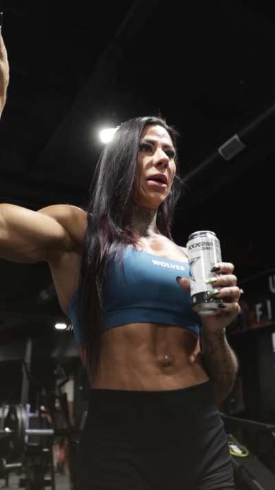 oops… just standing but somehow flexing harder than you