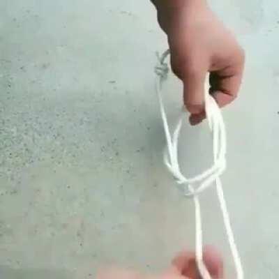 How to make a bottleneck knot