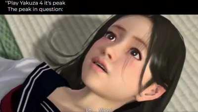 Yakooza 4 is truly peak