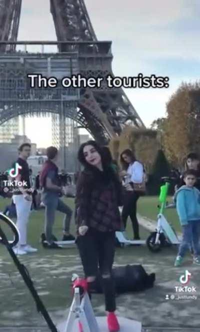 Tourists be like