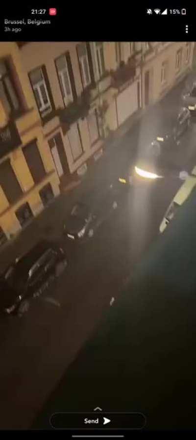 Brussels after Belgium's 0-2 defeat to Morroco