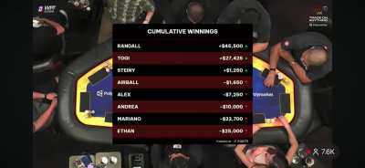 Good on the poker announcers for correcting the record