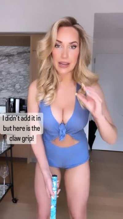 demonstrating the claw grip | IG March 2023