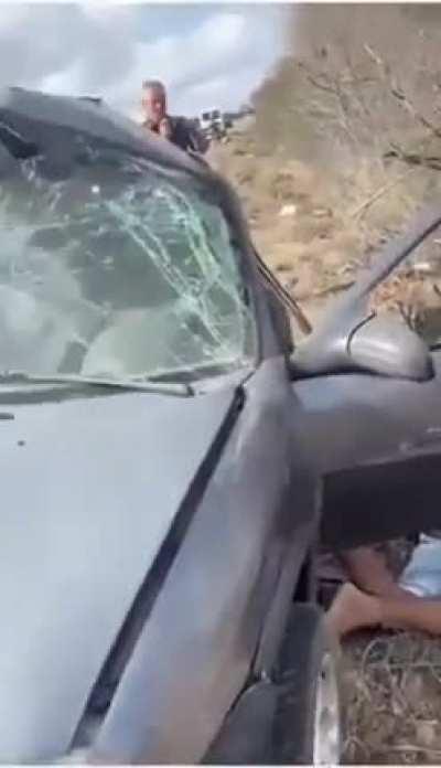 Bro broke the sound barrier. Rise safe folks 😬