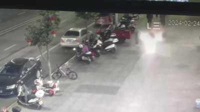 boy nearly crushed by a manhole cover