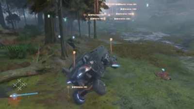 [death stranding] ran over a body while delivering pizza and this happened