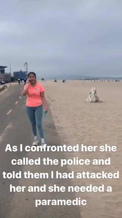 Karen in California strikes again