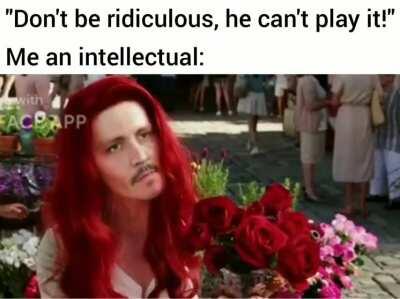 I'm here to teach you a lesson, WB!