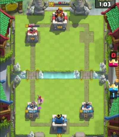 Fisherman bullying an Ice Spirit...