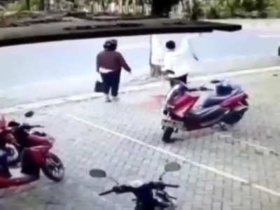 I was just warming up the engine, honey.