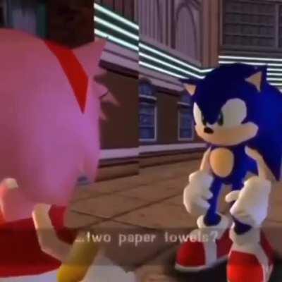 Sonic is NOT horny 