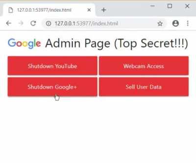 A more accurate representation of what happened with YouTube