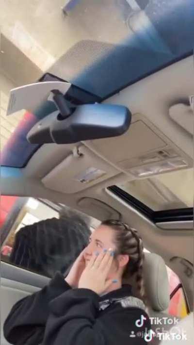 The humble fast food drive through window is no match for a wild Karen in her natural habitat.