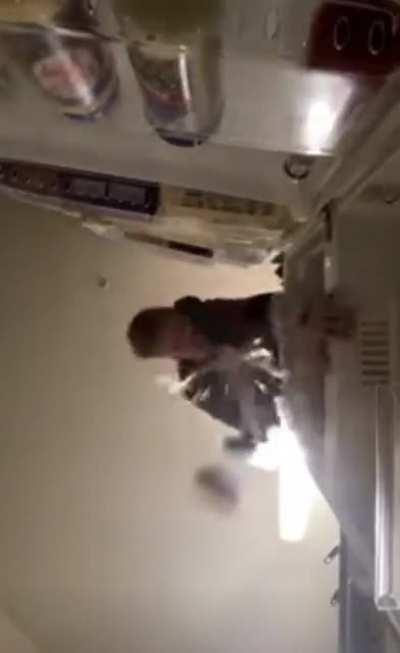 Getting a quick snack