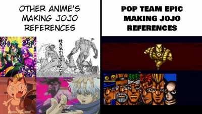 A whole new level of mothafuckin JoJo references