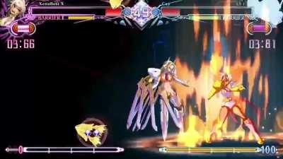 Waluigi plays BlazBlue