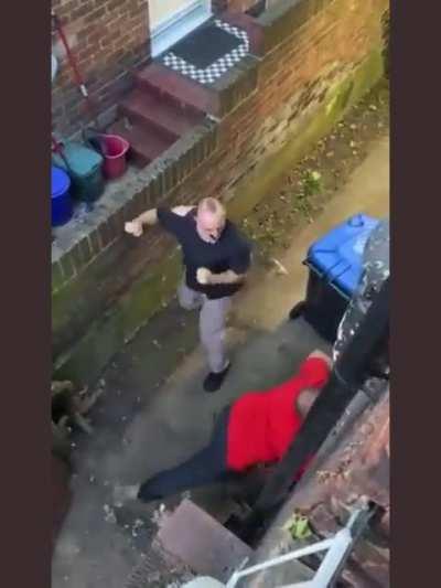 Red shirt had plenty to say but not much to back it up with.