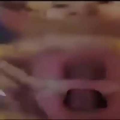 POV you are a little house gnome who fell into my water glass.