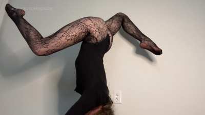 How about upside down splits? ;)