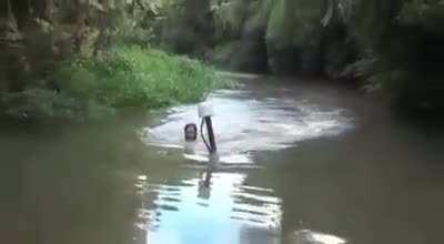 Thank God that river didn’t get any deeper