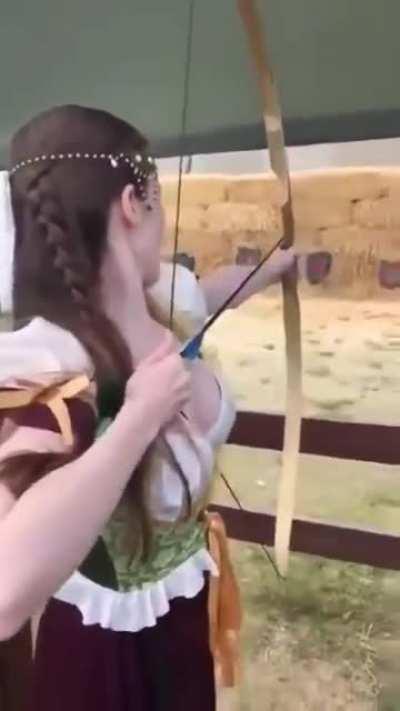 archery could be dangerous sometimes