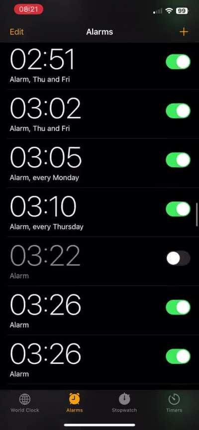 How is this possible, i didn’t set any of these?
