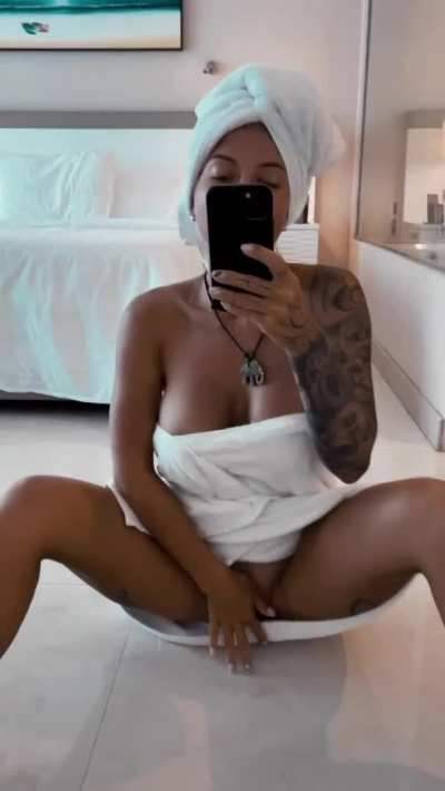 Tight pussy, nice tits and cute smile. What else you need? 🥺