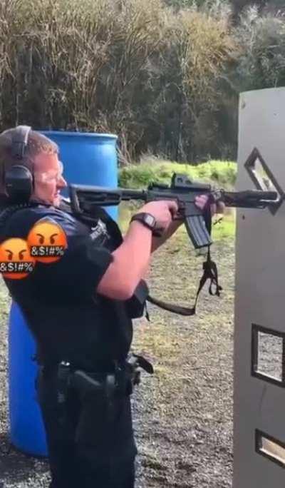 We see them ALL the time at the range and in the bull-pen.