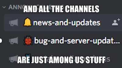 Stop posting about Among Us