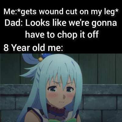 Don't do that! It scares me