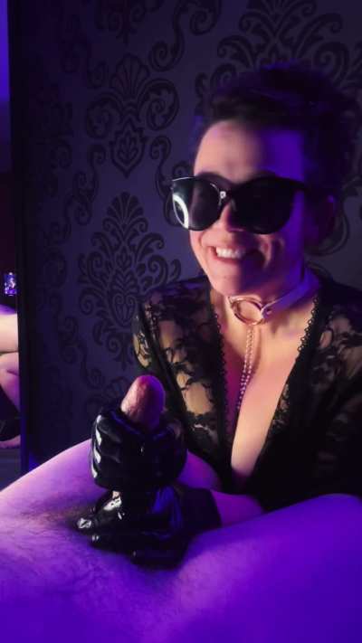 He only cums if I say he can😈