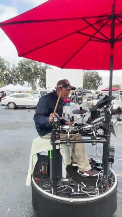 Spotted at the flea market. This guy rules.